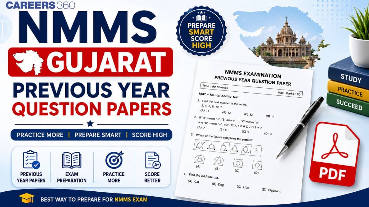 NMMS Gujarat Previous Year Question Paper PDF – Free Download